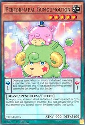 Performapal Gumgumouton (TDIL-EN005) - The Dark Illusion 1st Edition
