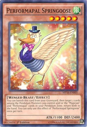 Performapal Springoose (MP16-EN005) - 2016 Mega-Tins Mega Pack Unlimited