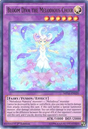 Bloom Diva the Melodious Choir (MP16-EN020) - 2016 Mega-Tins Mega Pack Unlimited
