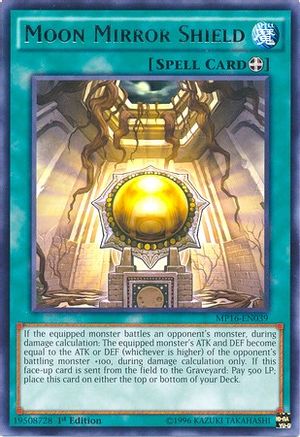 Moon Mirror Shield (MP16-EN039) - 2016 Mega-Tins Mega Pack 1st Edition