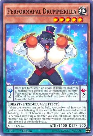 Performapal Drummerilla (MP16-EN052) - 2016 Mega-Tins Mega Pack Unlimited