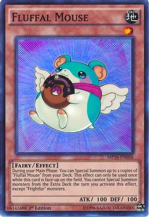 Fluffal Mouse (MP16-EN056) - 2016 Mega-Tins Mega Pack 1st Edition
