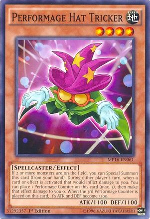 Performage Hat Tricker (MP16-EN061) - 2016 Mega-Tins Mega Pack 1st Edition