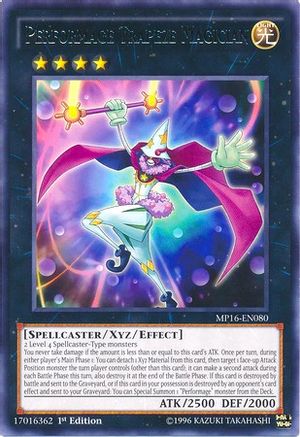 Performage Trapeze Magician (MP16-EN080) - 2016 Mega-Tins Mega Pack Unlimited