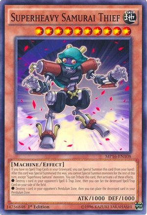 Superheavy Samurai Thief (MP16-EN108) - 2016 Mega-Tins Mega Pack Unlimited