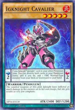 Igknight Cavalier (MP16-EN130) - 2016 Mega-Tins Mega Pack Unlimited