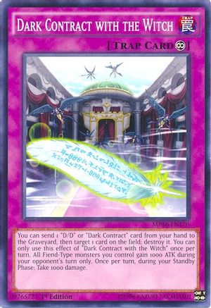 Dark Contract with the Witch (MP16-EN170) - 2016 Mega-Tins Mega Pack Unlimited