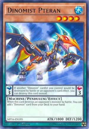 Dinomist Pteran (MP16-EN195) - 2016 Mega-Tins Mega Pack Unlimited