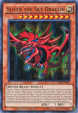 Slifer the Sky Dragon (LDK2-ENS01) - Legendary Decks II Limited