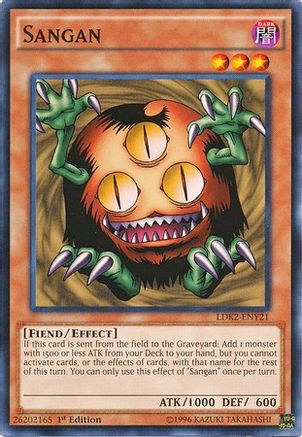 Sangan (LDK2-ENY21) - Legendary Decks II 1st Edition