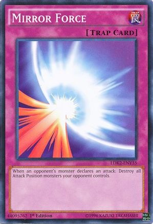 Mirror Force (LDK2-ENY35) - Legendary Decks II Unlimited