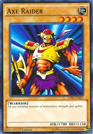 Axe Raider (LDK2-ENJ07) - Legendary Decks II Unlimited