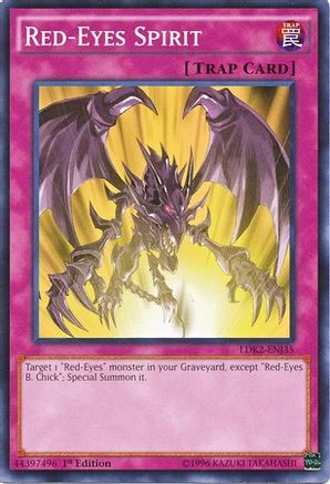 Red-Eyes Spirit (LDK2-ENJ35) - Legendary Decks II 1st Edition