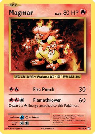 Magmar 020/108 XY Evolutions - Uncommon