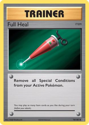 Full Heal 078/108 XY Evolutions - Uncommon