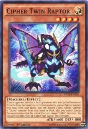 Cipher Twin Raptor (INOV-EN010) - Invasion: Vengeance Unlimited