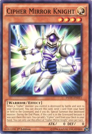 Cipher Mirror Knight (INOV-EN011) - Invasion: Vengeance 1st Edition