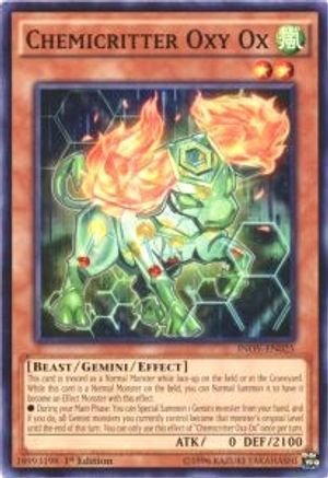 Chemicritter Oxy Ox (INOV-EN025) - Invasion: Vengeance 1st Edition