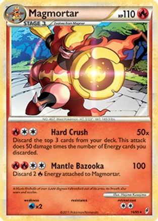 Magmortar 016/95 Deck Exclusives - Rare