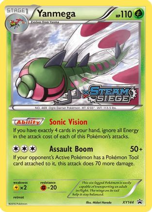 Yanmega (XY Steam Siege Prerelease) XY144 - Holofoil XY Promos - Promo