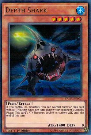 Depth Shark (DUSA-EN003) - Duelist Saga 1st Edition