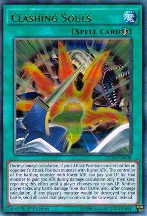 Clashing Souls (DUSA-EN038) - Duelist Saga 1st Edition