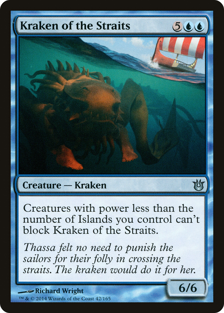 Kraken of the Straits (BNG-042) - Born of the Gods