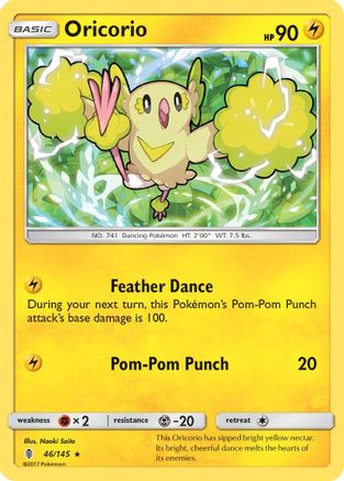 Oricorio (46) 046 SM Guardians Rising - Rare