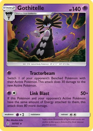 Gothitelle 054/145 SM Guardians Rising - Rare