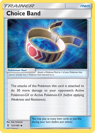Choice Band 121/145 SM Guardians Rising - Uncommon