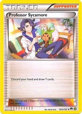 Professor Sycamore 107a/122 - Holofoil Alternate Art Promos - Promo