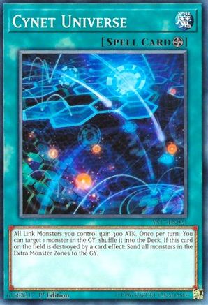 Cynet Universe (YS17-EN021) - Starter Deck: Link Strike 1st Edition