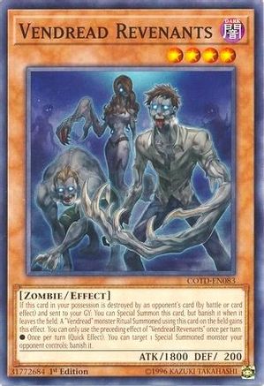 Vendread Revenants (COTD-EN083) - Code of the Duelist 1st Edition