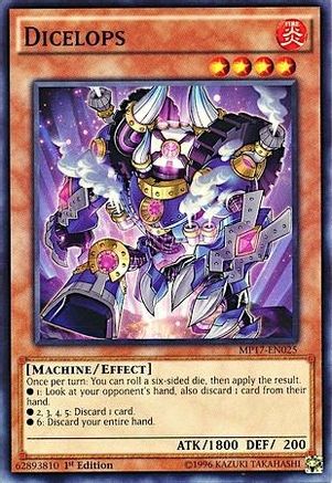 Dicelops (MP17-EN025) - 2017 Mega-Tins Mega Pack 1st Edition