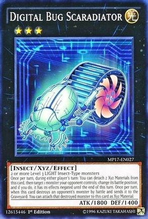 Digital Bug Scaradiator (MP17-EN027) - 2017 Mega-Tins Mega Pack 1st Edition