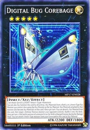 Digital Bug Corebage (MP17-EN028) - 2017 Mega-Tins Mega Pack 1st Edition