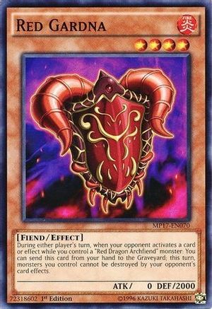 Red Gardna (MP17-EN070) - 2017 Mega-Tins Mega Pack 1st Edition