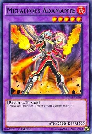 Metalfoes Adamante (MP17-EN092) - 2017 Mega-Tins Mega Pack 1st Edition