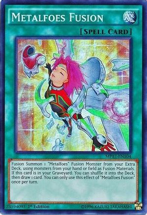 Metalfoes Fusion (MP17-EN104) - 2017 Mega-Tins Mega Pack 1st Edition