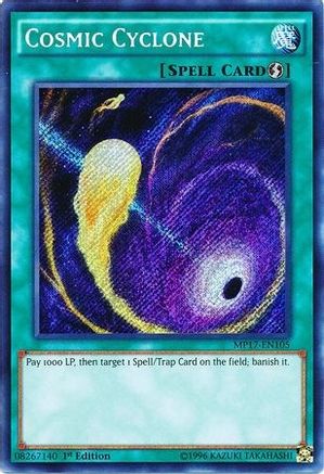 Cosmic Cyclone (MP17-EN105) - 2017 Mega-Tins Mega Pack 1st Edition