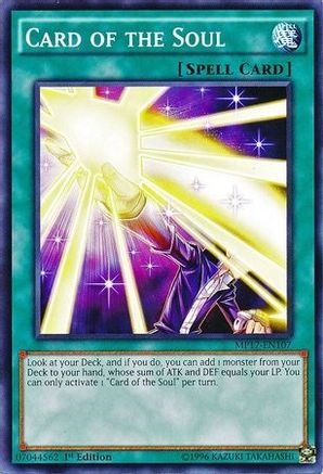 Card of the Soul (MP17-EN107) - 2017 Mega-Tins Mega Pack 1st Edition