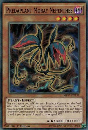 Predaplant Moray Nepenthes (MP17-EN132) - 2017 Mega-Tins Mega Pack 1st Edition