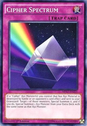 Cipher Spectrum (MP17-EN221) - 2017 Mega-Tins Mega Pack 1st Edition