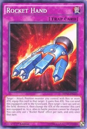 Rocket Hand (MP17-EN235) - 2017 Mega-Tins Mega Pack 1st Edition