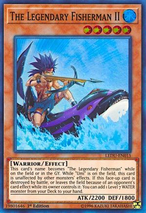 The Legendary Fisherman II (LEDU-EN015) - Legendary Duelists 1st Edition