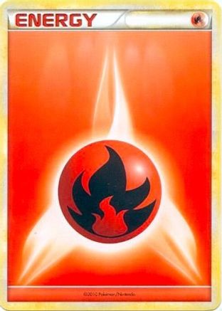 Fire Energy (2010 Unnumbered HGSS Style Non League & Championship Cards - Promo