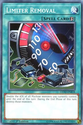 Limiter Removal (LEDD-ENB18) - Legendary Dragon Decks 1st Edition