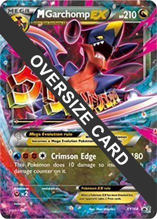 M Garchomp EX XY168 - Holofoil Jumbo Cards - Promo