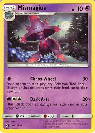 Mismagius 040/111 SM Crimson Invasion - Rare