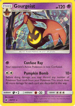 Gourgeist 045 SM Crimson Invasion - Rare
